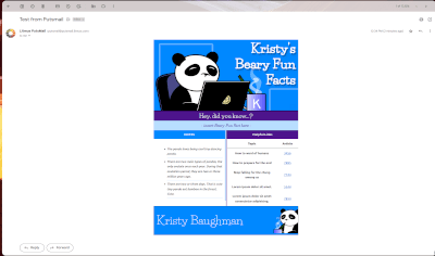 landing page screenshot